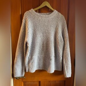Kensie Light Purple Crew Neck Sweater